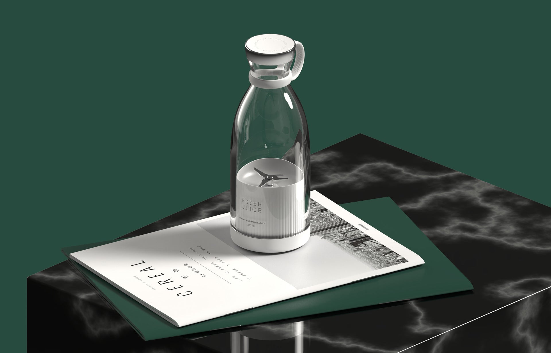 VOYDX™ Portable USB Electric Blender – Smoothies Anywhere, Anytime