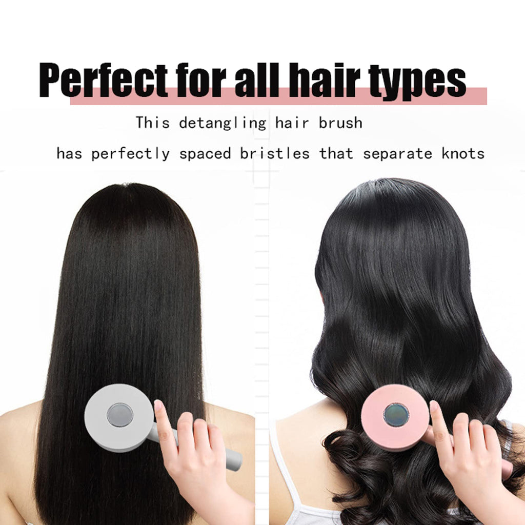 VOYD SELF CLEANING HAIR BRUSH SMOOTH, TANGLE FREE HAIR INSTANTLY