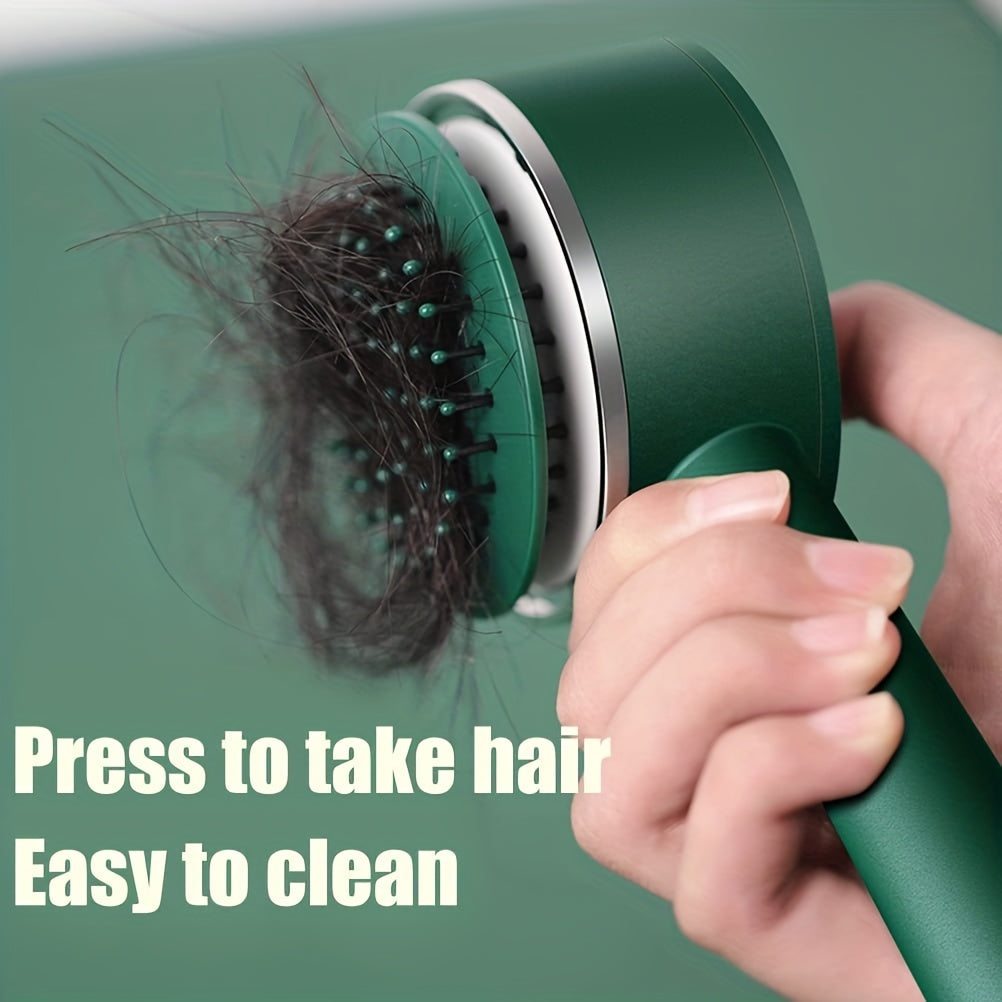 VOYD SELF CLEANING HAIR BRUSH SMOOTH, TANGLE FREE HAIR INSTANTLY