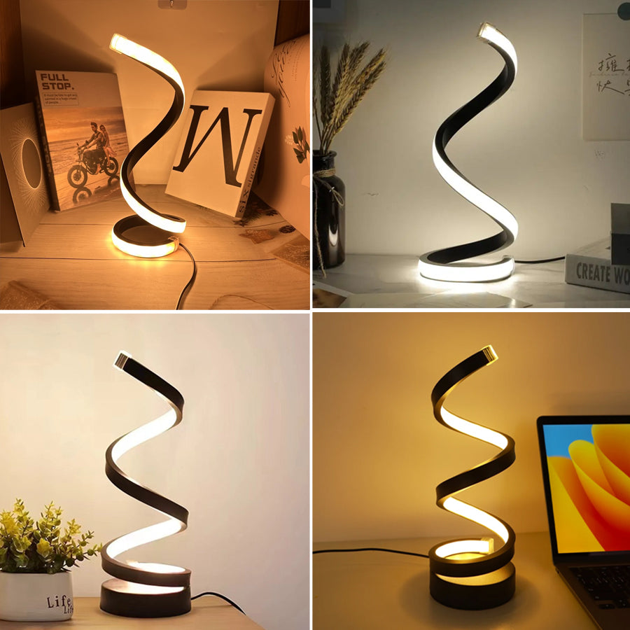 VOYDX CREATIVE SPIRAL LED NIGHT LAMP